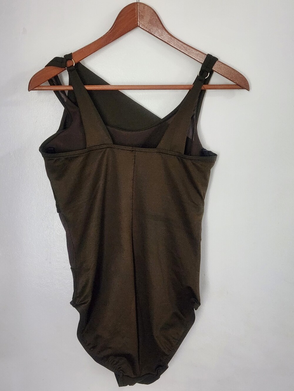 Miraclesuit Size 10 Green Swimsuit Slimming Underwire Support One Piece - Picture 4 of 10